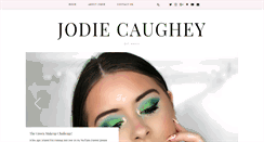 Desktop Screenshot of jodiecaughey.com